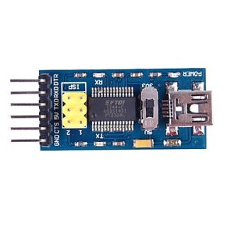 Arduino FT232RL USB to 6 Pin Serial Port Adapter Module Converter Downloader