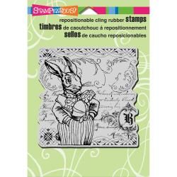 Stmapendous Cling Rubber Stamp 5.5 X4.5 Sheet : Sir Rabbit