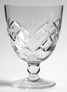 Royal Brierley Braemar (Short Stem) Water Goblet   Short Stem
