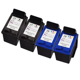 Sophia Global Remanufactured Ink Cartridge Replacement For Hp 27 And Hp 28 (2 Black, 2 Color) (2 Black, 2 TricolorPrint yield: Up to 220 pages per black cartridge and up to 190 pages per color cartridgeModel: SG2eaHP272eaHP28Pack of: 4We cannot accept ret