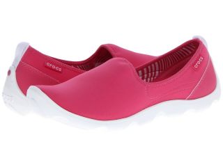 Crocs Duet Sport Skimmer Womens Slip on Shoes (Pink)