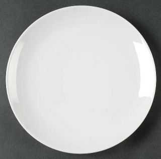 Arzberg White River Salad Plate, Fine China Dinnerware   City Shape, All White