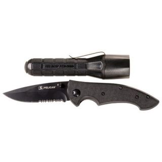 Pelican 3390 Flashlight Knife/Lite Combo Black