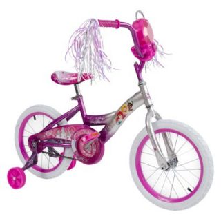 Huffy Disney Princess 16 Girls Bike With Removable Jewel Storage Case   Pink