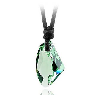 Mans Austrian Crystal Pray Stone Necklace (Couples Necklace,Assorted Colors)