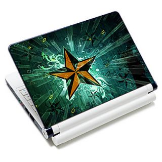 Five Pointed Star Pattern Laptop Notebook Cover Protective Skin Sticker For 10/15 Laptop 18367