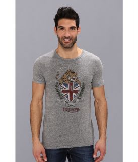 Lucky Brand Triumph Tiger Crests Graphic Tee Mens T Shirt (Black)