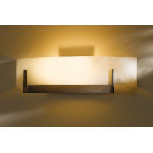 Hubbardton Forge HUB 206401 07 S324 Axis Sconce Axis with Glass