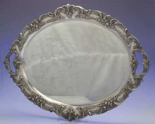 Reed & Barton Renaissance (Silverplate,Hollowware) Large Silverplate Waiter Tray