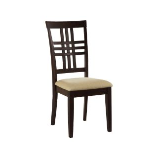 Hillsdale Tiburon Set of 2 Side Dining Chairs, Espresso (Dark Brown)