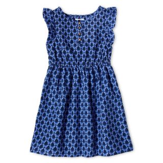 JOE FRESH Joe Fresh Novelty Dress Girls 4 14, Blue, Girls