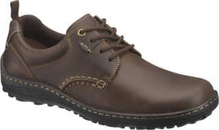 Mens Hush Puppies Belfast Oxford PL   Brown Leather Lace Up Shoes