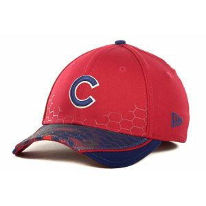 Chicago Cubs New Era MLB Hybrid Hex 39THIRTY Cap