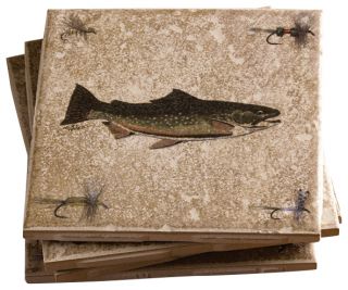 Brook Trout Coasters