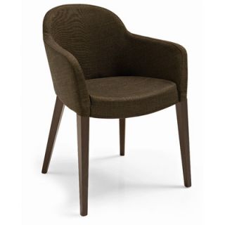 Calligaris Gossip Arm Chair CS/1110_P128_C25 / CS/1110_P128_C27 Color: Coffee