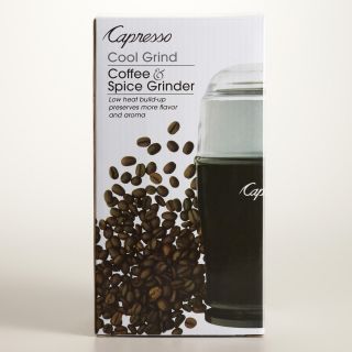 Capresso Black Cool Touch Coffee Grinder   World Market