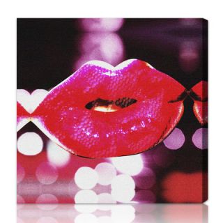 Oliver Gal She Had Blade Runner Lips Graphic Art on Canvas 10070 Size: 12 