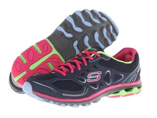 SKECHERS Chill Out Womens Running Shoes (Navy)