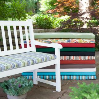 Hayneedle Coral Coast 45 x 18 Outdoor Cushion for Benches and Porch Swings  