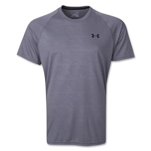 Under Armour Tech Emboss T Shirt (Dk Grey)