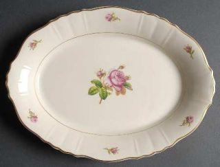Syracuse Victoria 12 Oval Serving Platter, Fine China Dinnerware   Federal Shap