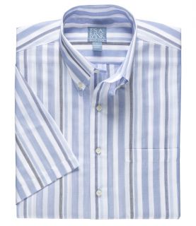 Stays Cool Buttondown Short Sleeve Textured Pattern Sportshirt JoS. A. Bank