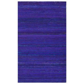 Nuloom Handmade Flatweave Lines Multi Purple Rug (47 X 67) (PurplePattern: AbstractTip: We recommend the use of a non skid pad to keep the rug in place on smooth surfaces.All rug sizes are approximate. Due to the difference of monitor colors, some rug col