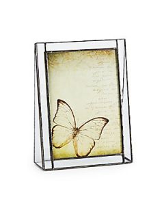 Cross Reed 5 X 7 Glass and Metal Frame   No Color