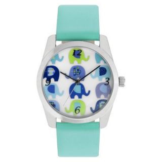 Womens Xhilaration Boxed Wristwatch   Turquoise