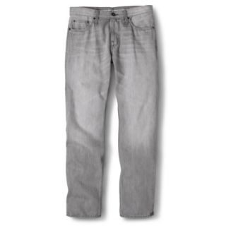Mossimo Supply Co. Mens Slim Straight Fit Jeans   Gray 34X32
