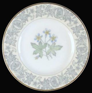 Wedgwood Wildflower Ivory Bread & Butter Plate, Fine China Dinnerware   Ivory Ba